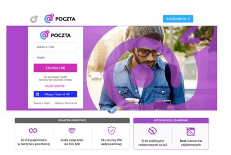 o2.pl zaloguj|1login w Poczcie O2